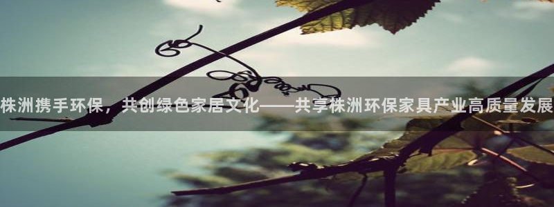 杏耀平台已注册入口：株洲携手环保，共创绿色家居文化——共享株