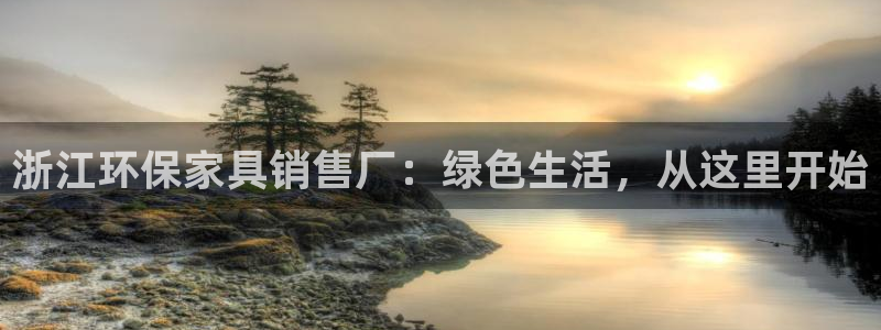 杏耀平台客户端：浙江环保家具销售厂：绿色生活，从这里开始